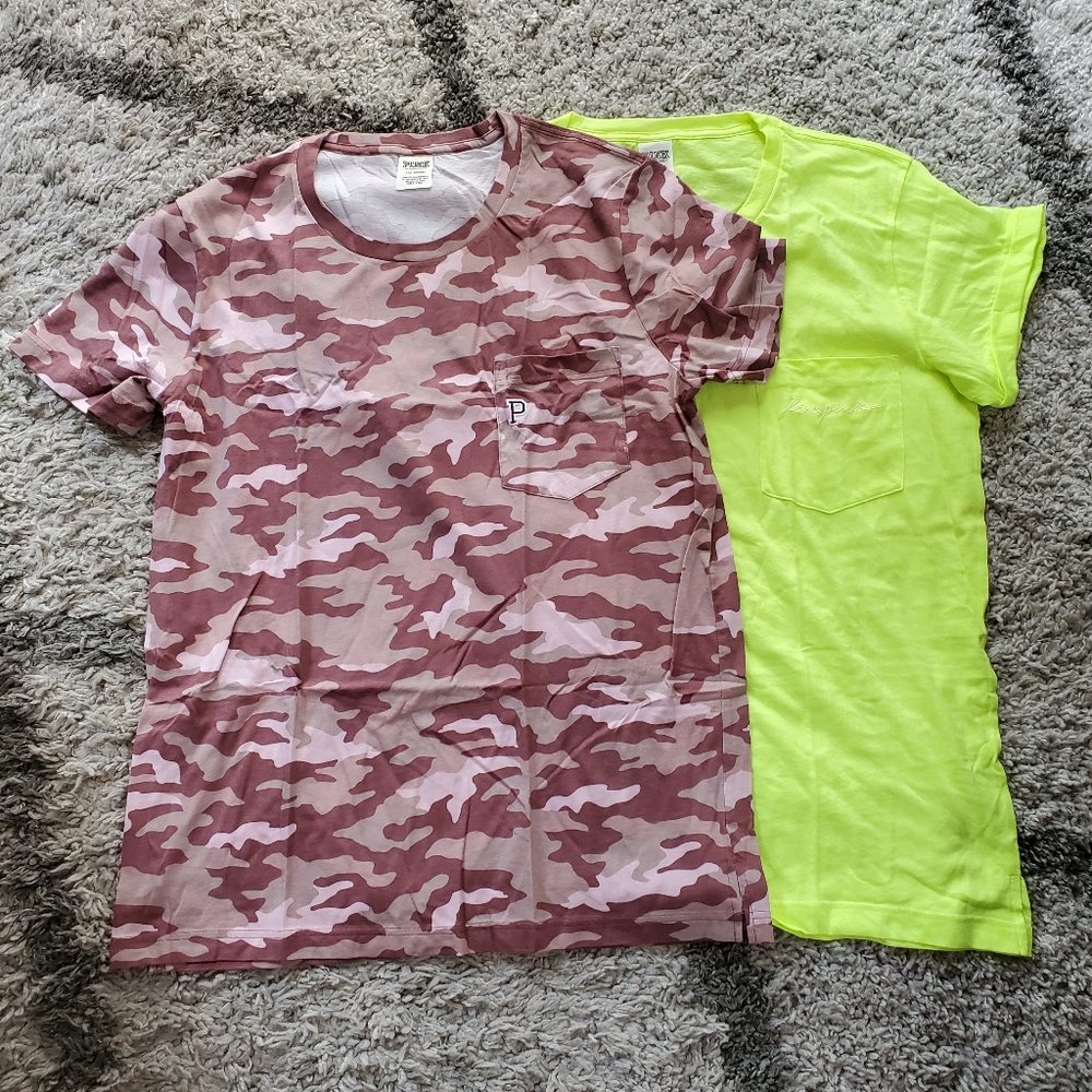 NWT Bundle Of PINK By VS Campus Tees